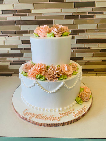 SATPAL WEDDING CAKE