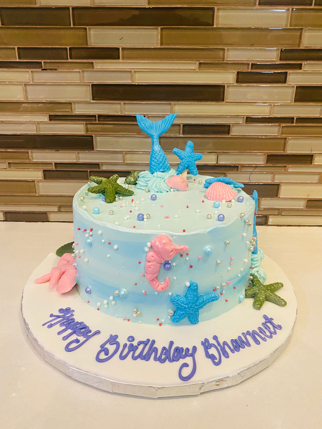 BHAVNEET MERMAID CREAM CAKE