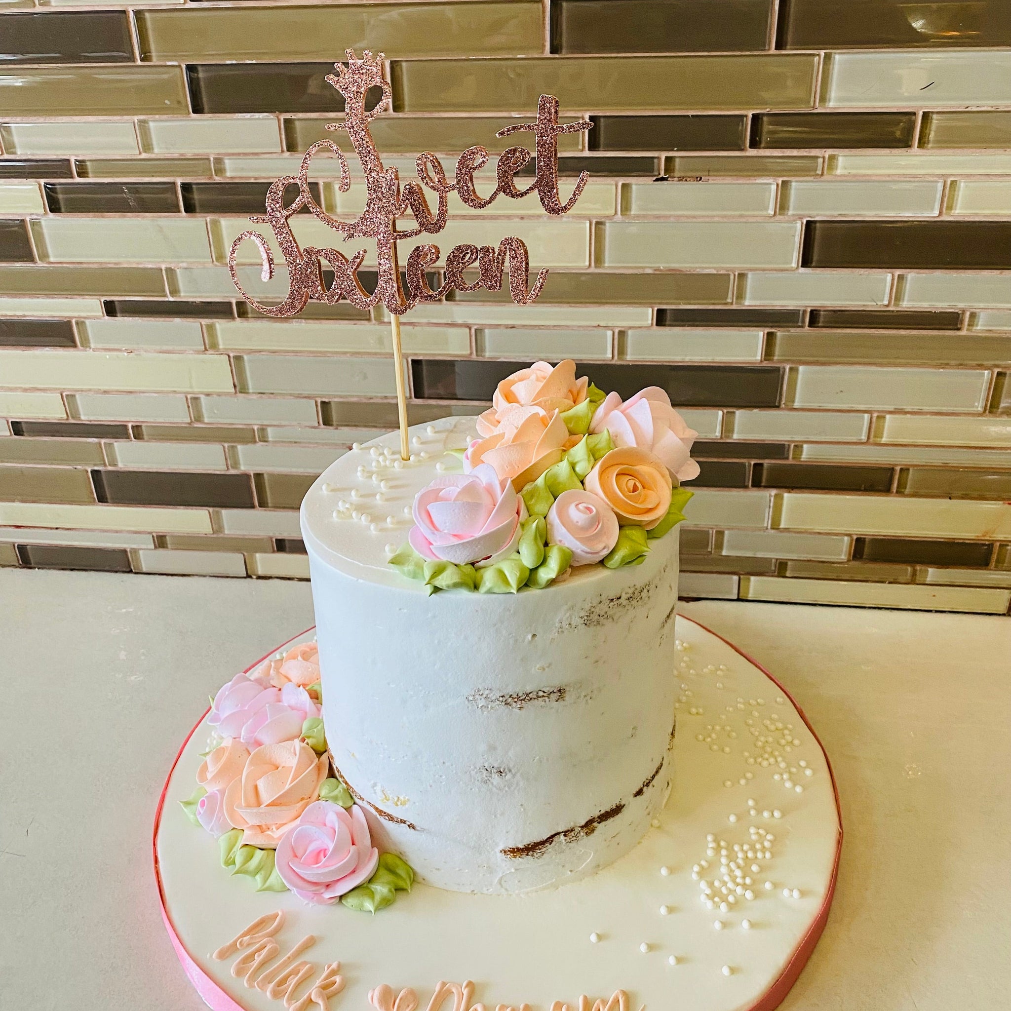 AKRITI SWEET SIXTEEN BIRTHDAY CAKE