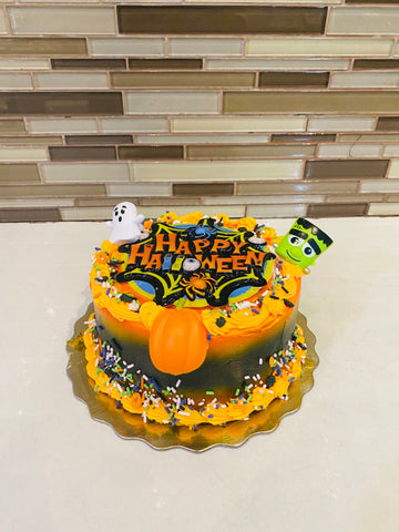 SPOOKY HALLOWEEN CAKE