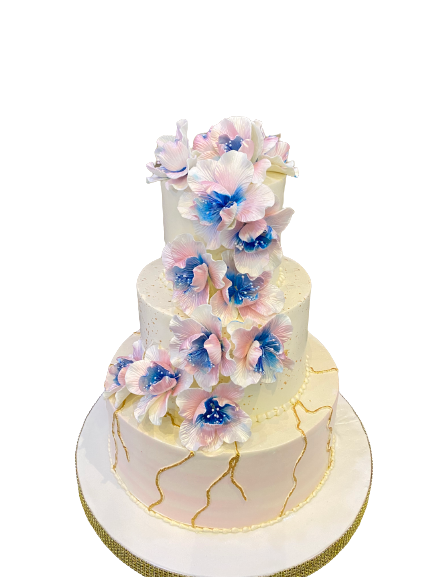 ALEXA CASCADING WEDDING CAKE