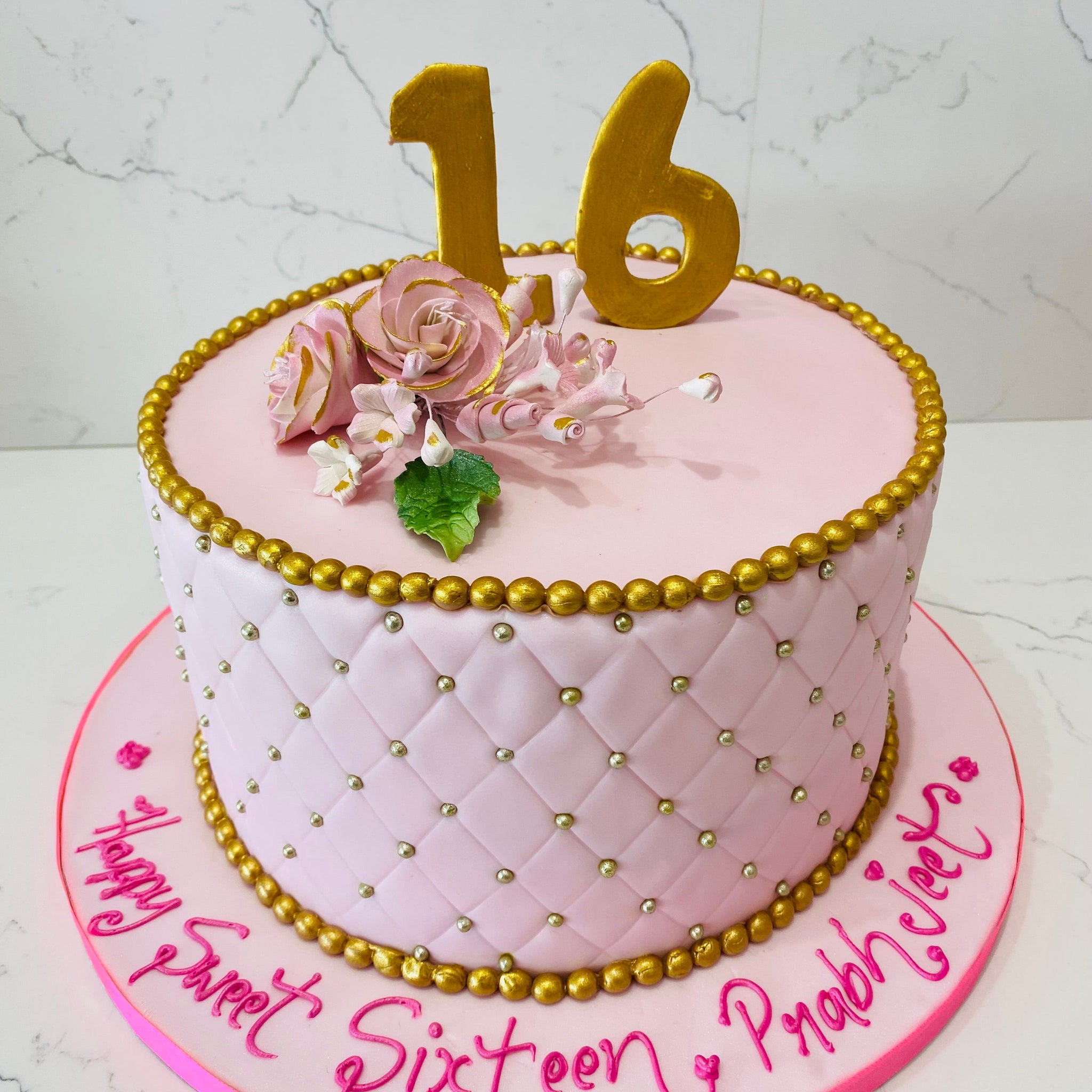 PRABH SWEET SIXTEEN CAKE