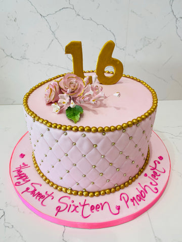 PRABH SWEET SIXTEEN CAKE