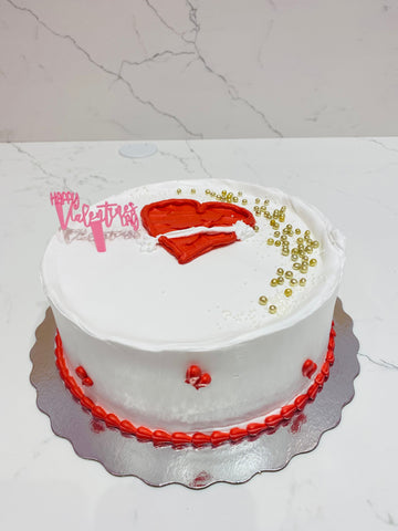 HEART BEADED CAKE