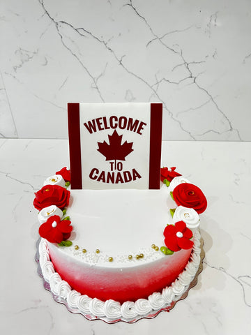 BILLY WELCOME TO CANADA CAKE