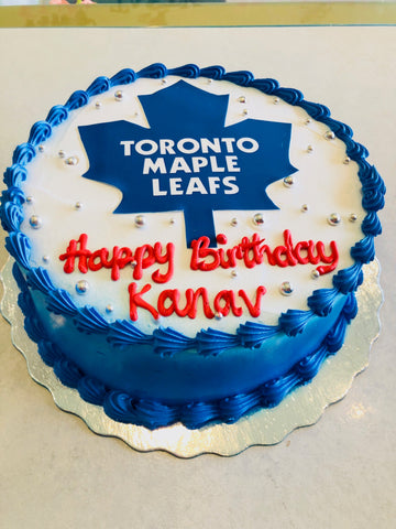 Toronto Maple leafs Photo Cake