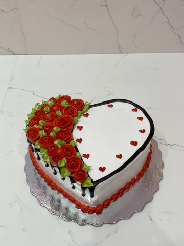 ROSE VALENTINE CAKE