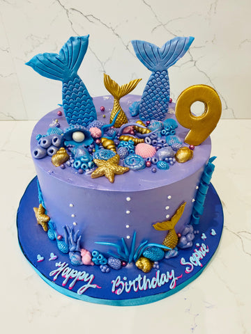 SOPHIE MERMAID CREAM CAKE