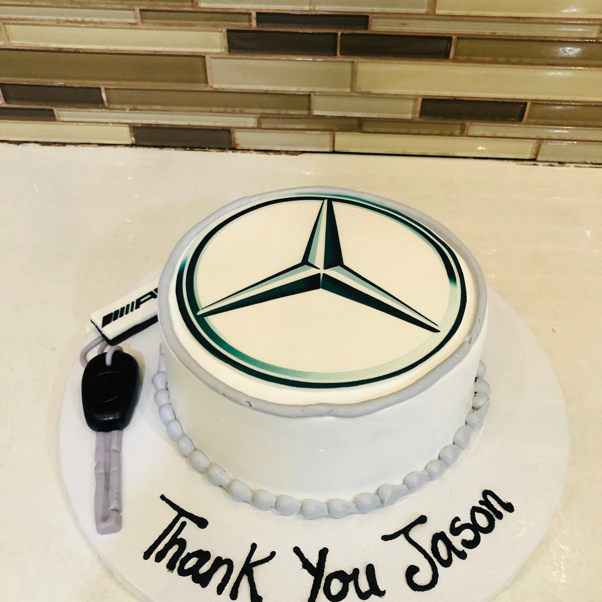 Mercedes Photo cake