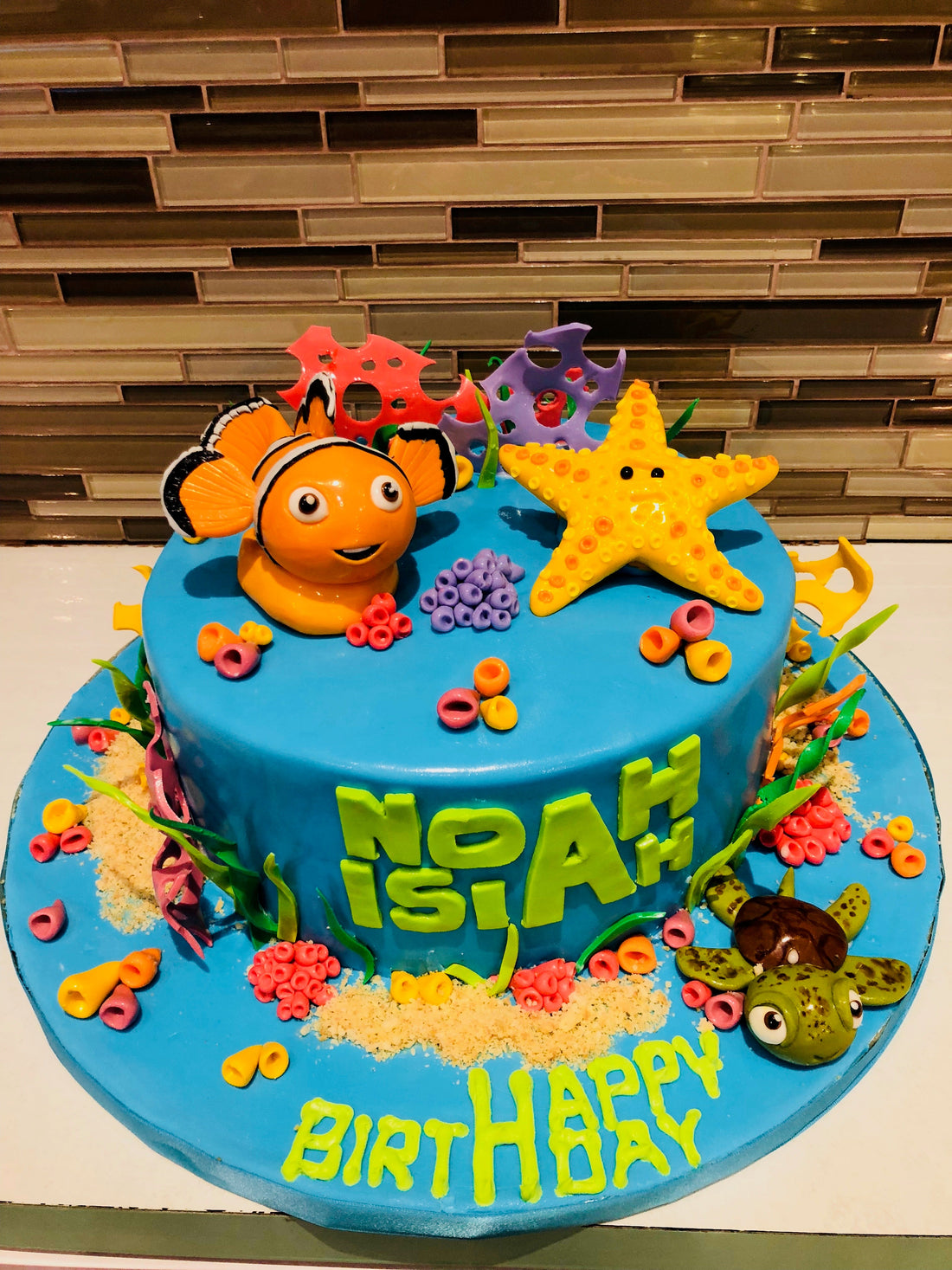 Nemo Fondant Cake