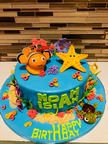 Nemo Fondant Cake