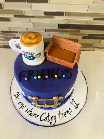 Friends Fondant Cake