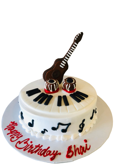 GUITAR CREAM CAKE