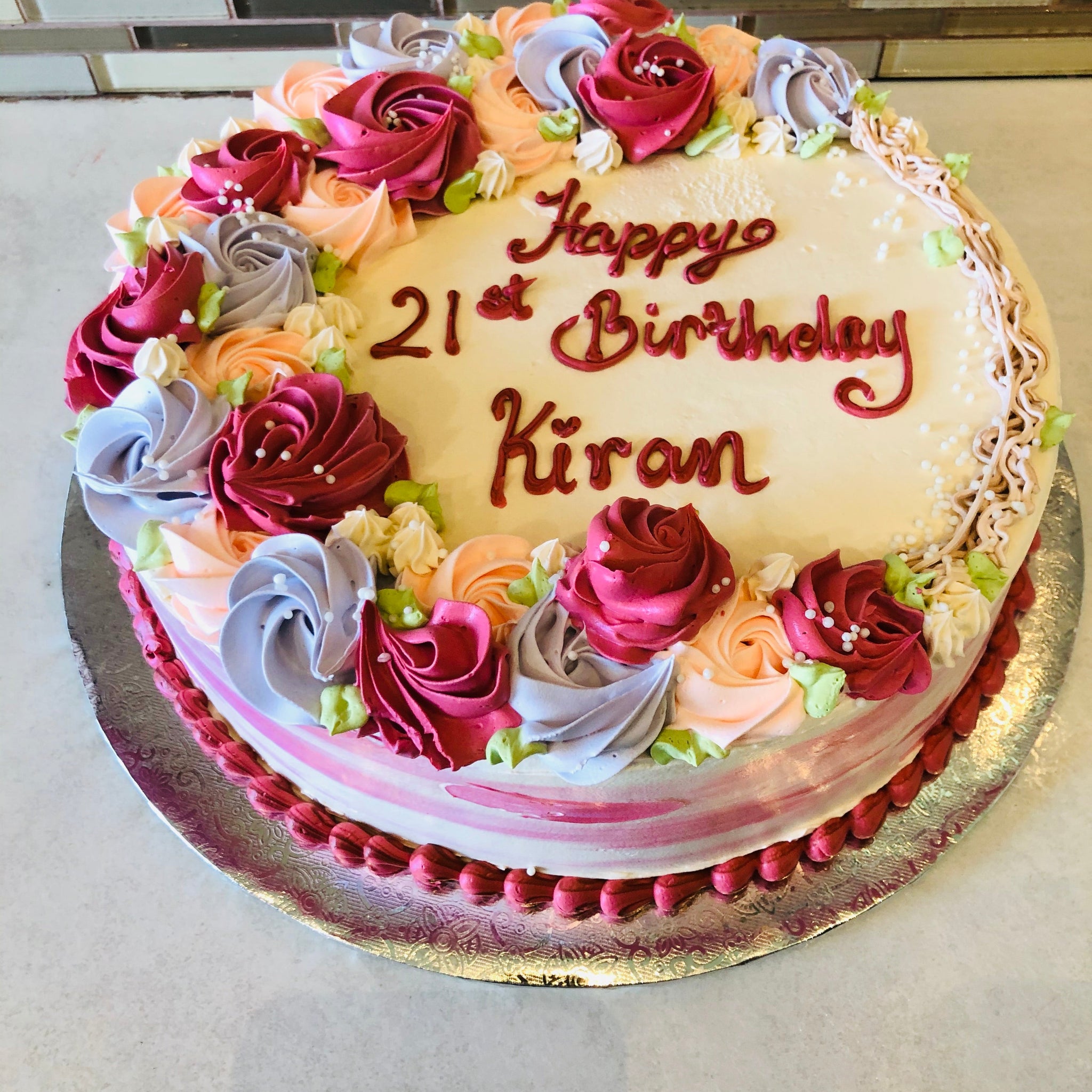 KIRAN BIRTHDAY CAKE