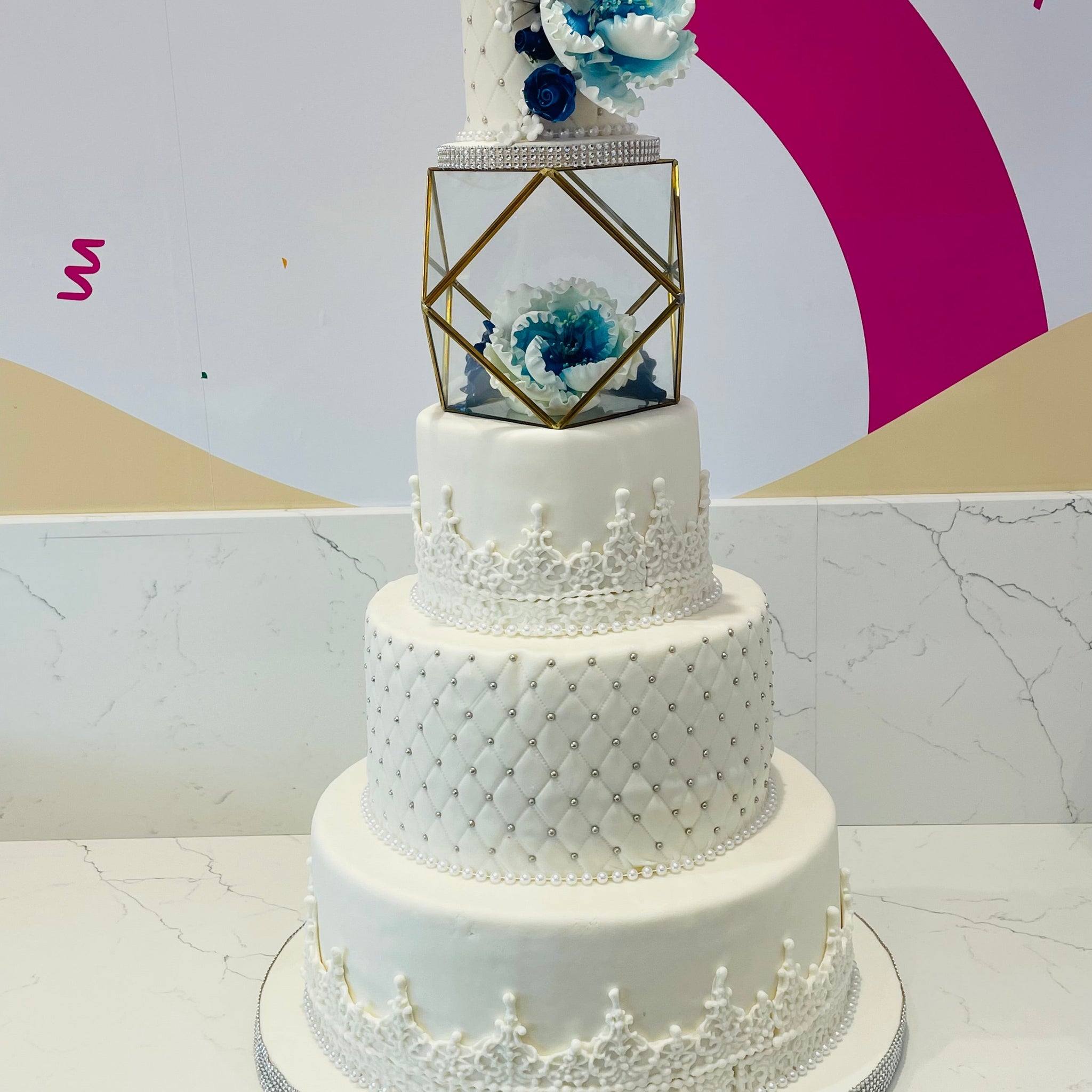 Natalia Fondant Wedding Cake