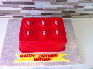 Nathan Lego cake