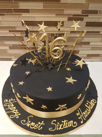 Harshika Sweet Sixteen Cake