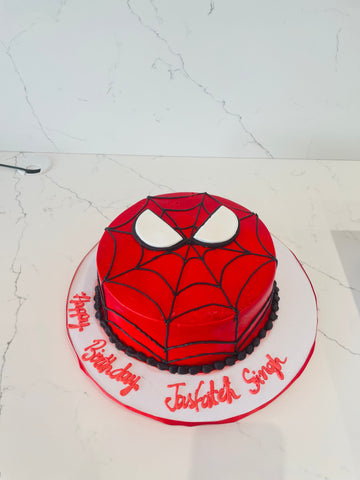 MARVEL SPIDERMAN CAKE