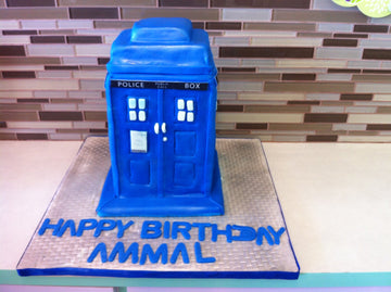 Police Box cake