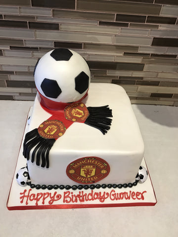 Manchester United Birthday Cake