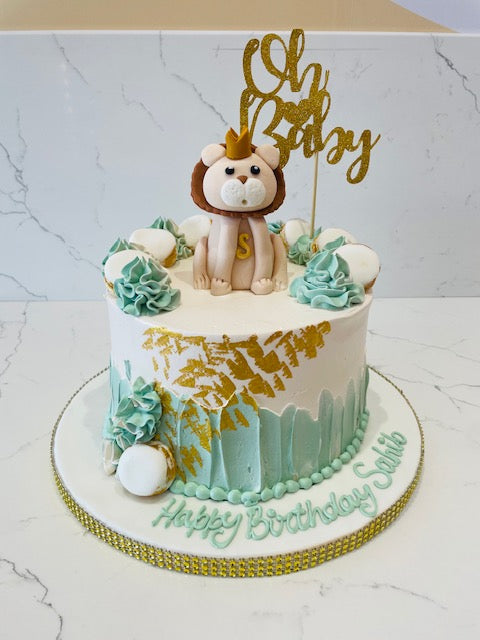 OH BABY ANIMAL BIRTHDAY CAKE