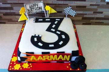 #3 Fondant Car Cake