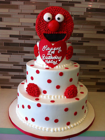 Mehtaj Elmo Tiered Cake