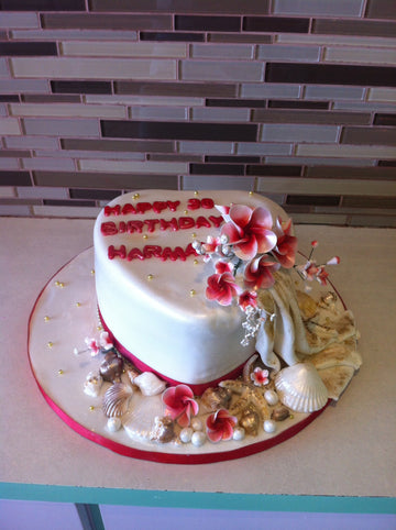 Harman Fondant Heart Cake