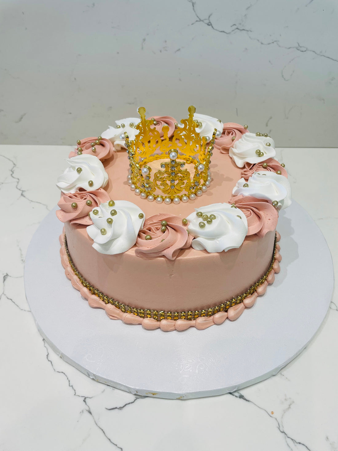 ELIZAH PRINCESS CROWN BIRTHDAY CAKE