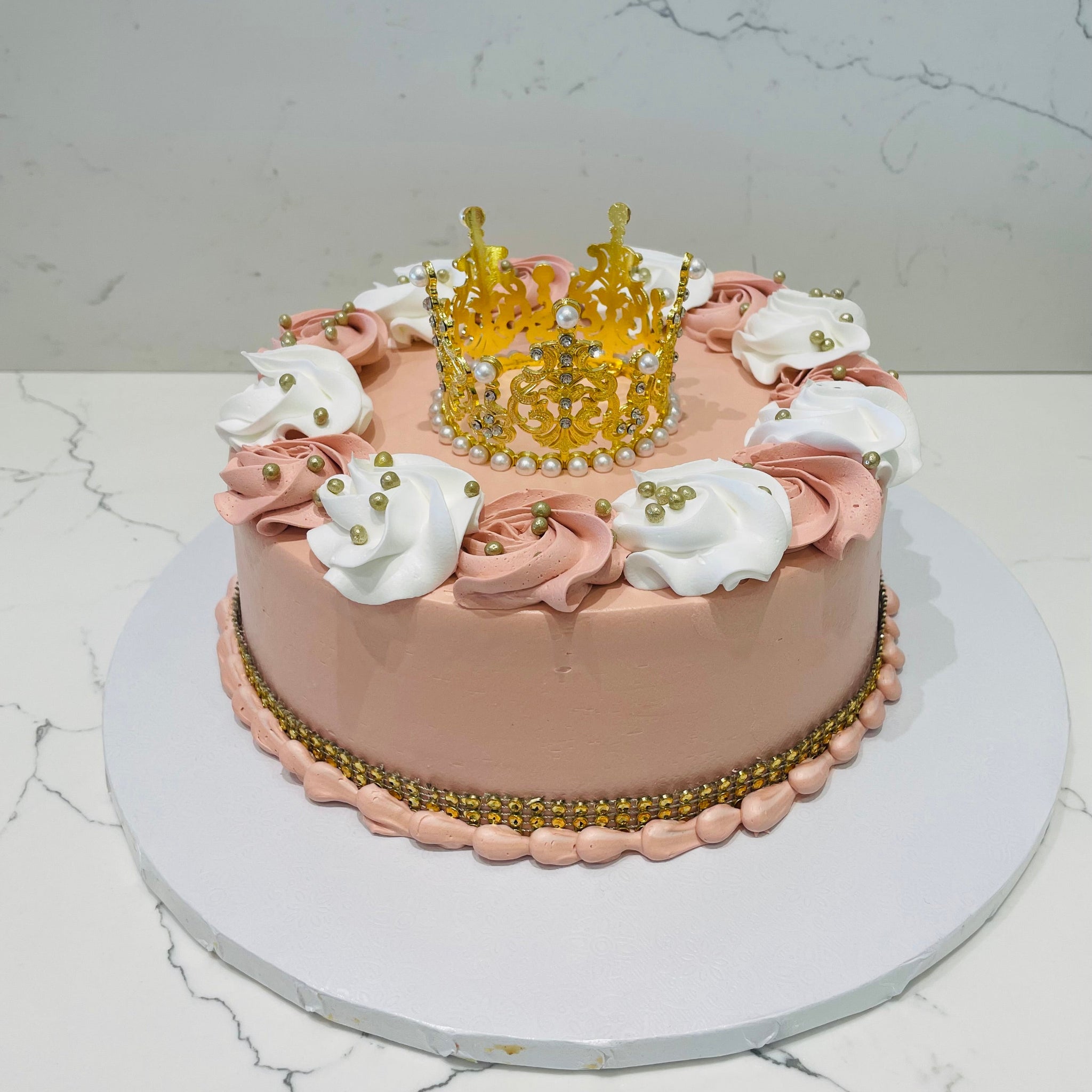 ELIZAH PRINCESS CROWN BIRTHDAY CAKE