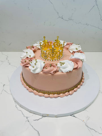 ELIZAH PRINCESS CROWN BIRTHDAY CAKE