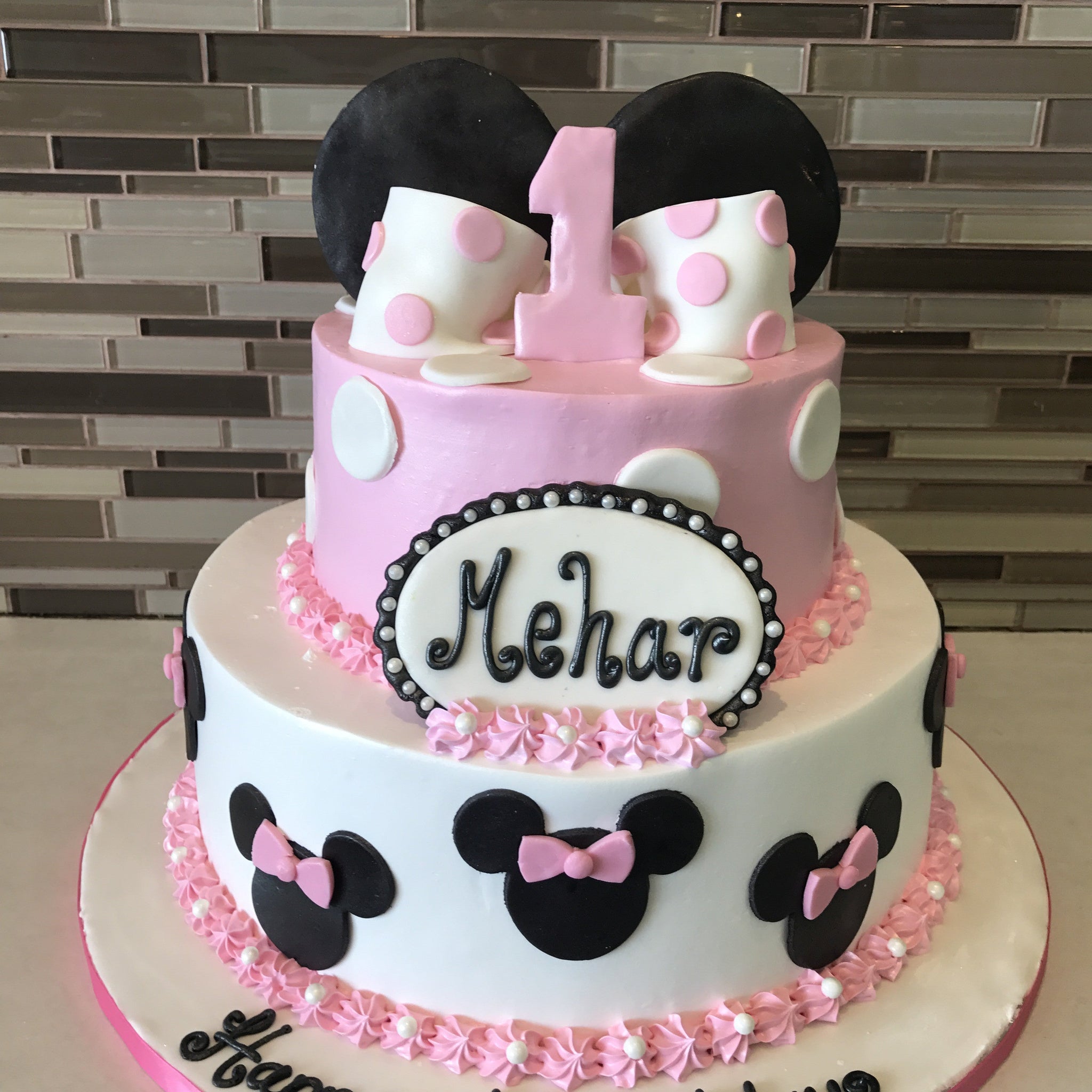 Mehar Minnie Mouse  Cake