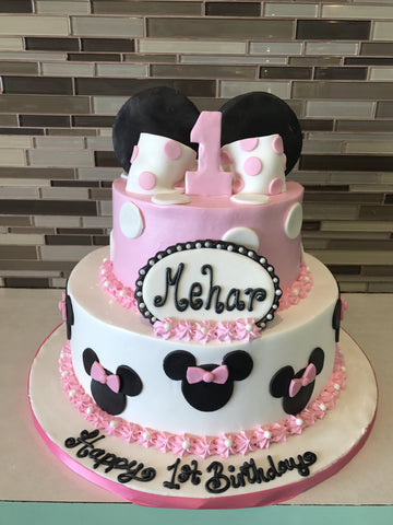 Mehar Minnie Mouse  Cake