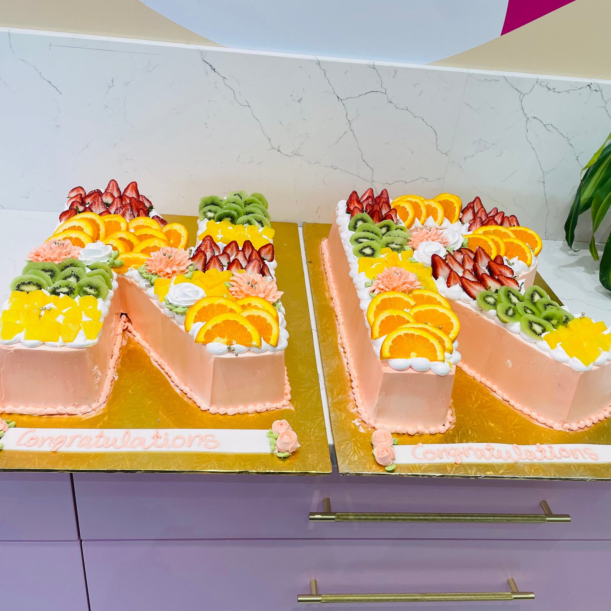 FRUIT LOADED ANNIVERSARY CAKE