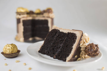 The Deluxe Chocolate Hazelnut Truffle Cake