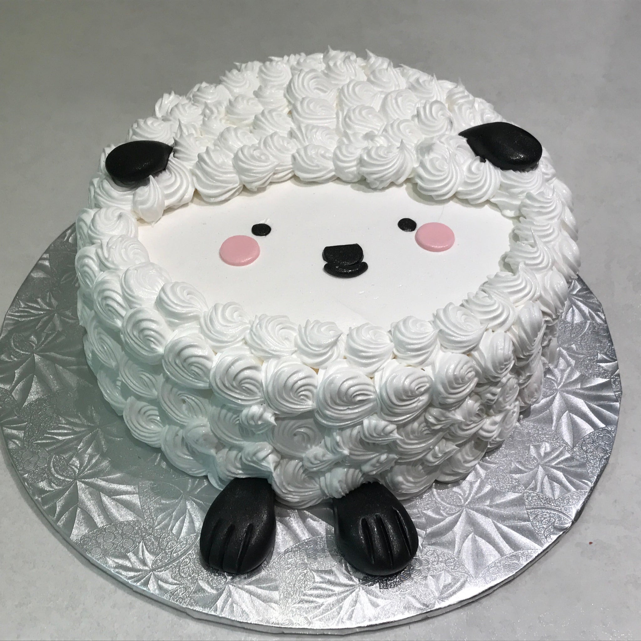 Sheep Birthday Cake