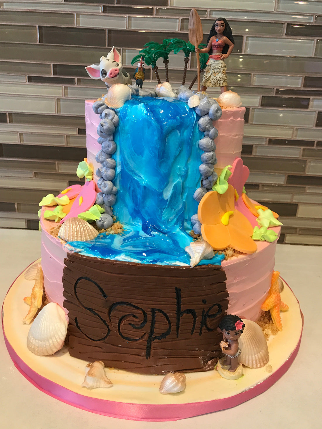 Sophie Moana Tiered Cake