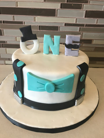 Bow #1 Fondant Cake