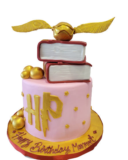 MANREET HARRY POTTER FONDANT CAKE