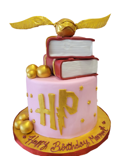 MANREET HARRY POTTER FONDANT CAKE