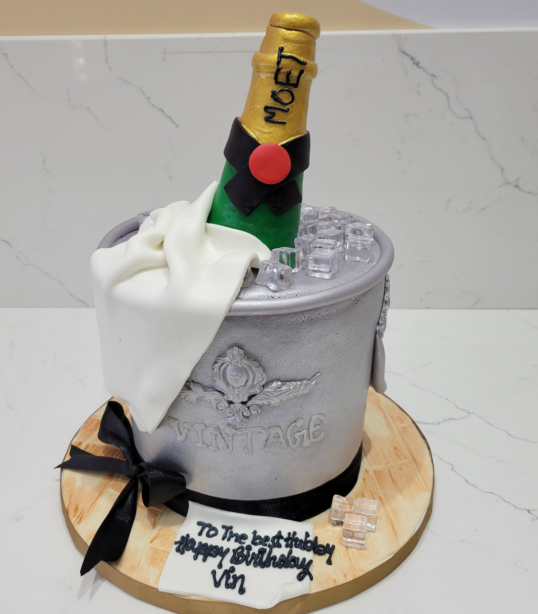 ICE & BOTTLE BUCKET CAKE