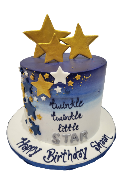 BLUE STAR CAKE