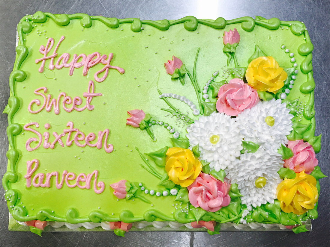 Parveen Sweet Sixteen Cake