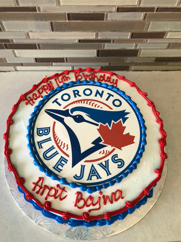 Blue Jays photo cake