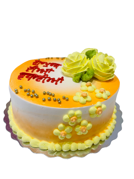 HAPPY GURUPURABH CREAM CAKE