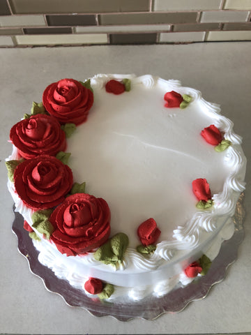 8" Round Cake  Regular - Vanilla Classic