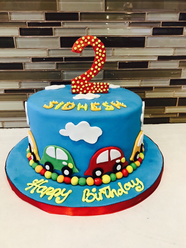 Sidhesh Fondant Cake