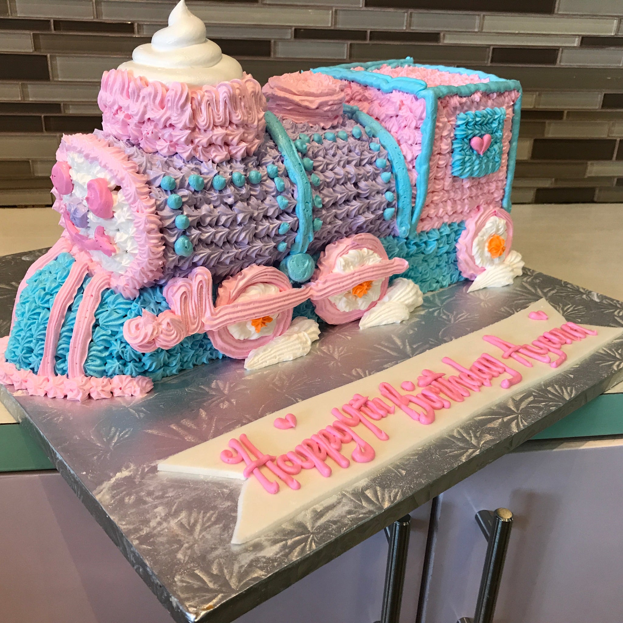 3D Thomas Molded cake