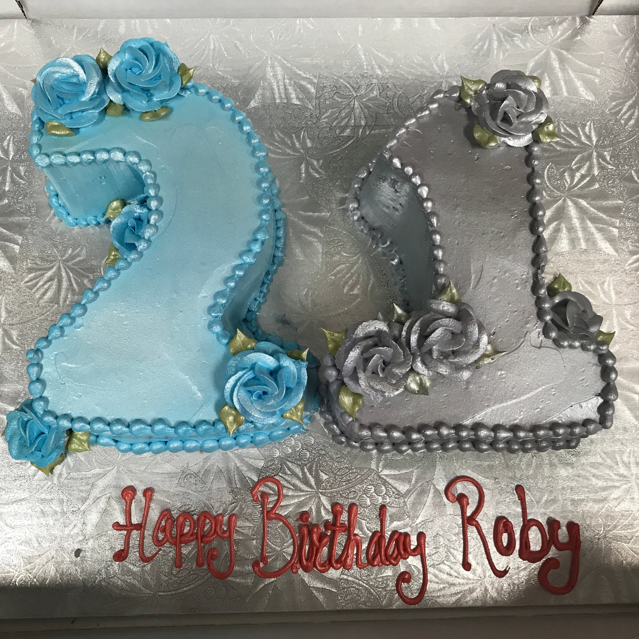 Roby Birthday Cake