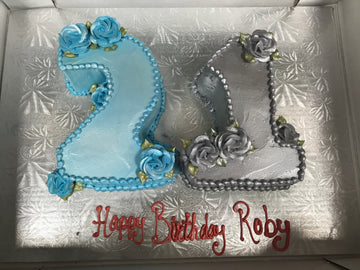 Roby Birthday Cake